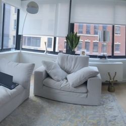 Title: Authentic RH Cloud Sofa & Chair - Timothy Oulton Design