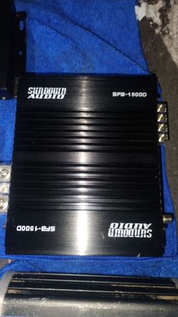 Sundown audio amp