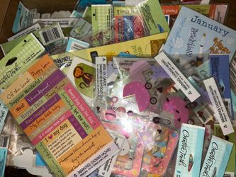 New Scrapbook Stickers