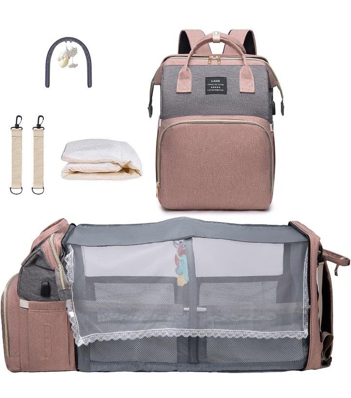 DIAPER BAG W/ CHANGING STATION