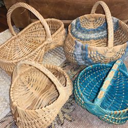 4 Farmhouse Egg Baskets