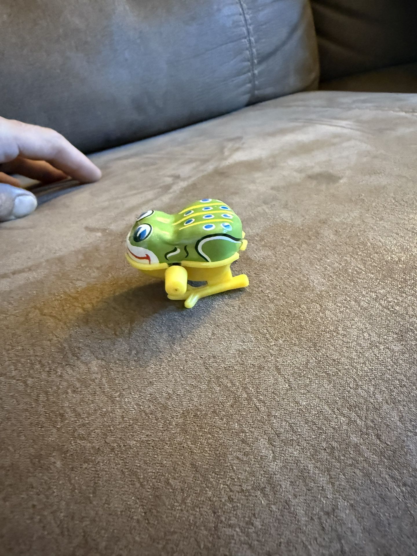 Vintage 1960’s Blic metal Frog wind up toy