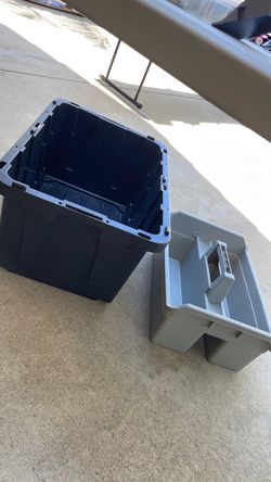 Storage and Carry Plastic Bin