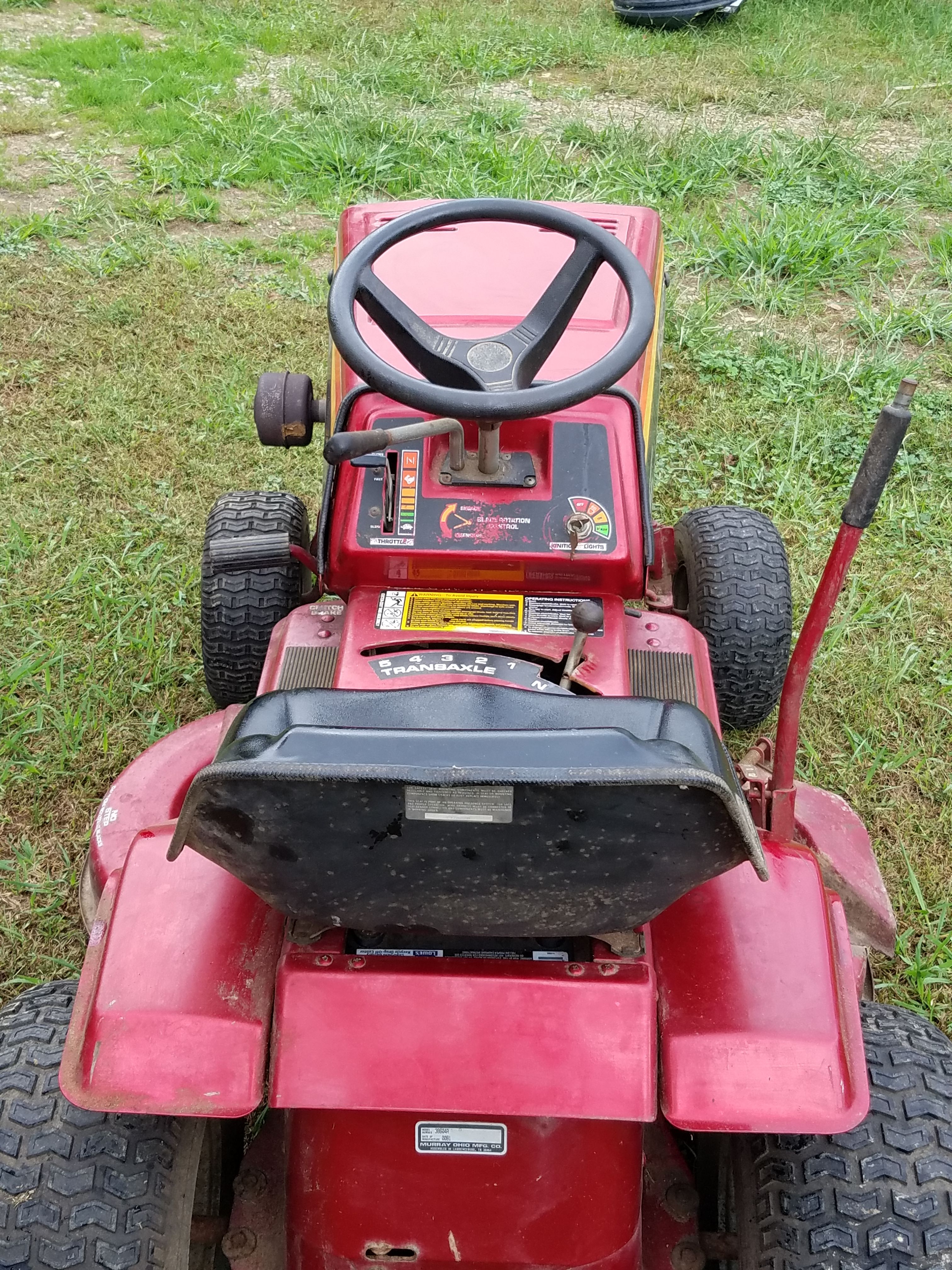 Murray lawn mower 38 " cut