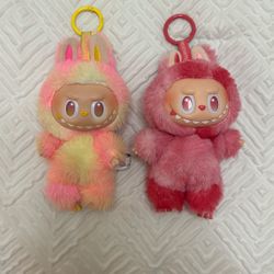 2 Labubu Dolls