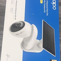 Tapo C660 4K Solar-Powered Security Camera Kit – Like New!