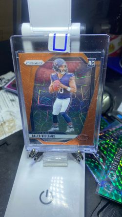 Caleb Williams Orange Lazer Prizm #301(pack Fresh)
