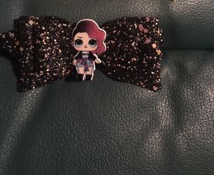 Brand new lol glitter bows