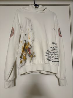 Travis Scott Utopia Circus Maximus Tour Hoodie White Size Medium