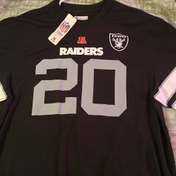Raiders Mcfadden Jersey New With Tag Size XL