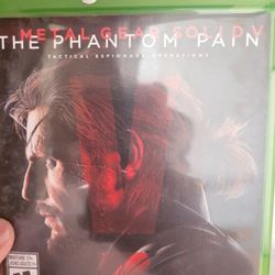 Xbox One Metal Gears Solid 5 V Phantom Pain