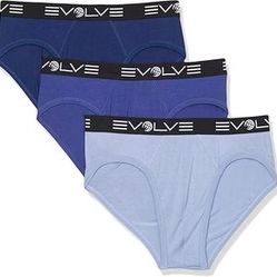 NEW 2(X)IST Evolve Cotton 3 Pack No Show Briefs