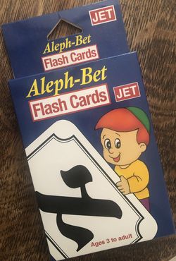 Aleph Bet ABC Flash Cards All Ages Proven Tool To Master Hebrew 