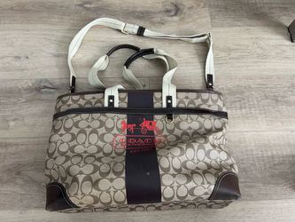 Coach Signature Tote Bag/Diaper Bag