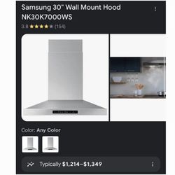 Kitchen Wall Mount Hood Samsung