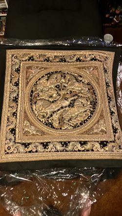 Vintage Burmese Kalaga Horse Tapestry