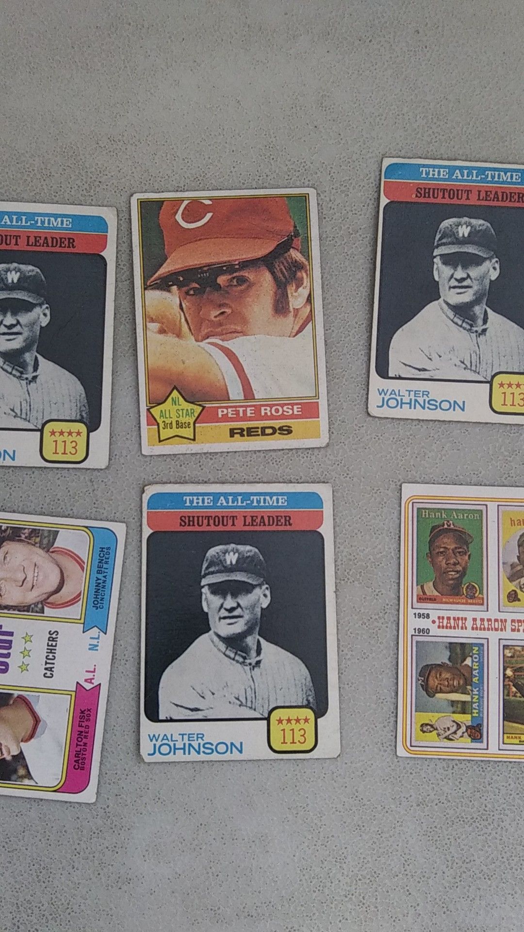 Old baseball cards here