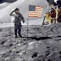 Moon Landing Reality Of Tomorrow 24in × 36in Wall Poster