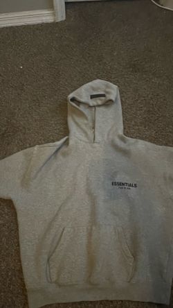 dark oatmeal essentials hoodie