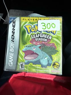 Pokemon LeafGreen CIB