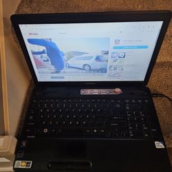 15.6 Inch Toshiba Laptop.  8GB RAM. 250GB HD. Windows 10