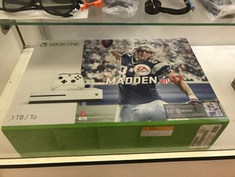 Xbox one s 1 tb madden 17