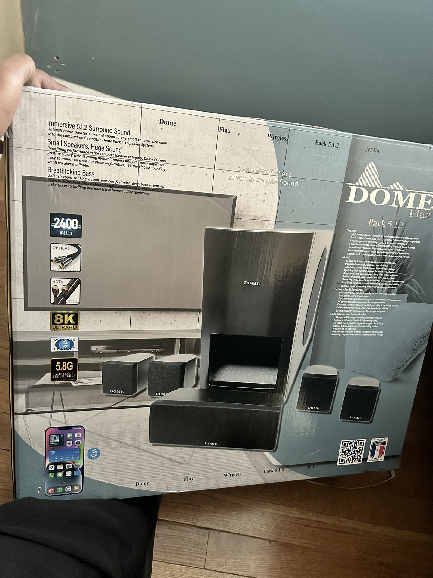 Dome Flax Pack 5.1.2 Home Theater System 