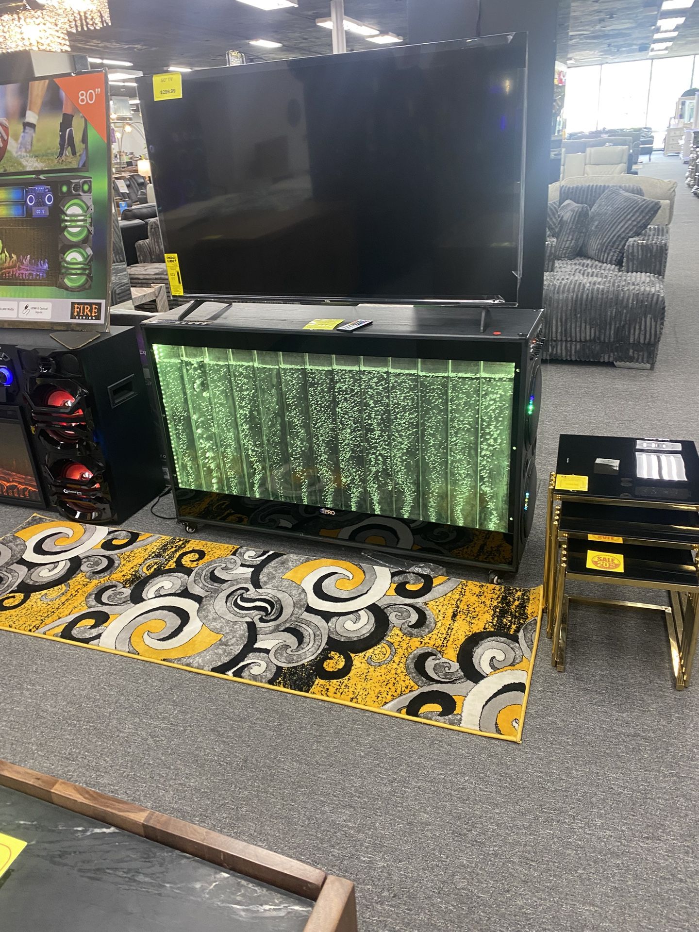 Aqua Tv Stand $1,499