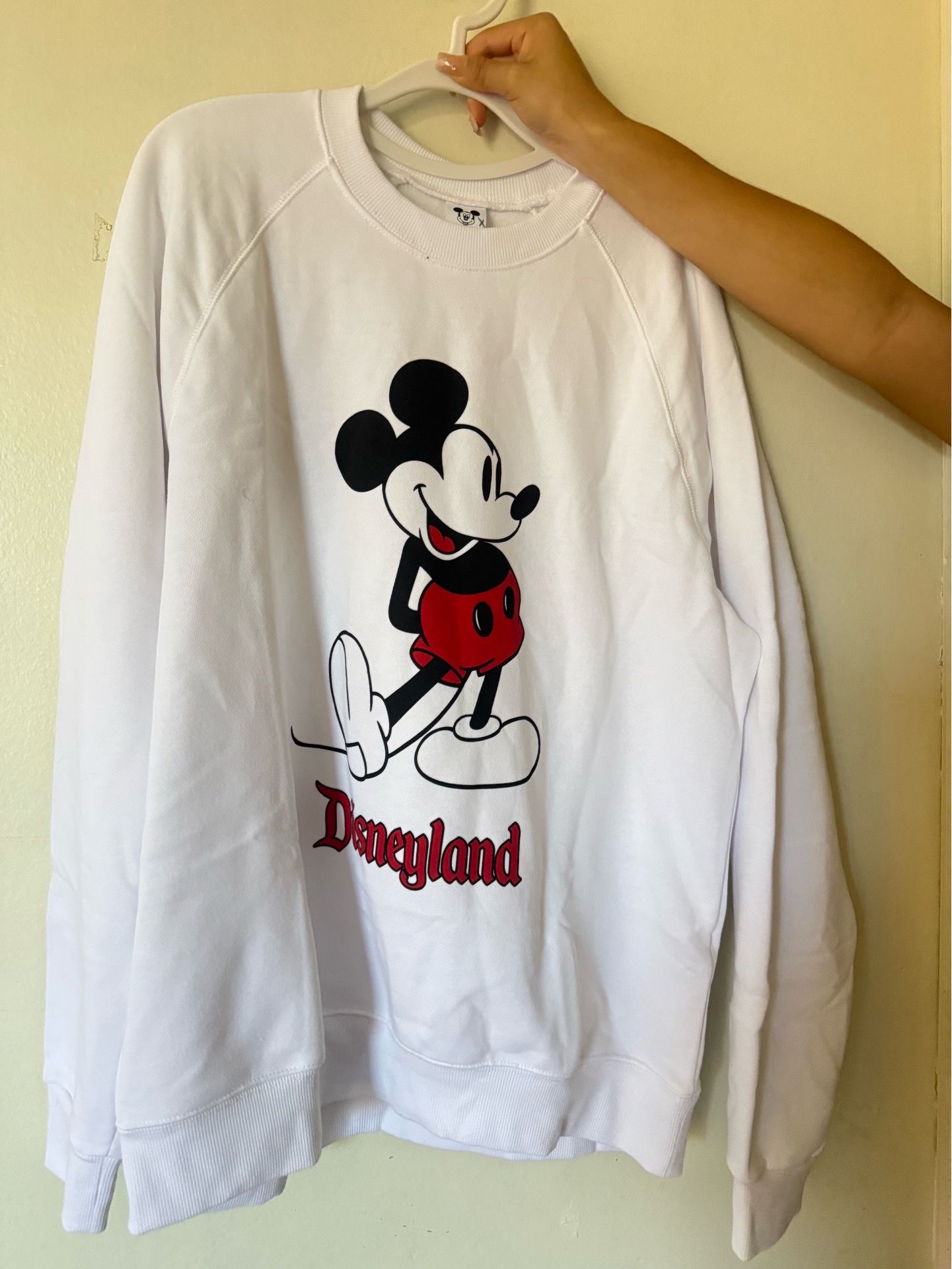Disneyland White Crew Neck