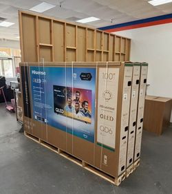Hisense 100-Inch QLED QD6 Series TV
