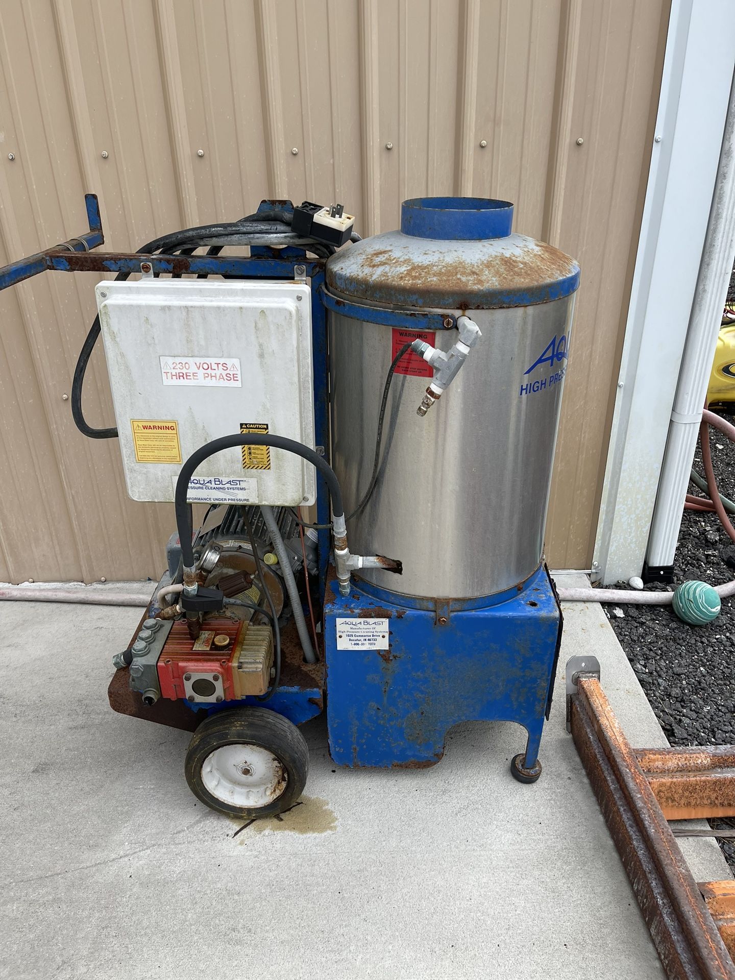 Aqua blast- P4230- 3 Phase Pressure Washer