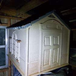 Winter Plastic Dog House 