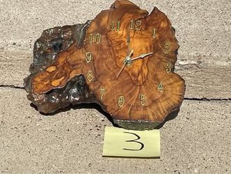 Handmade Driftwood Clock