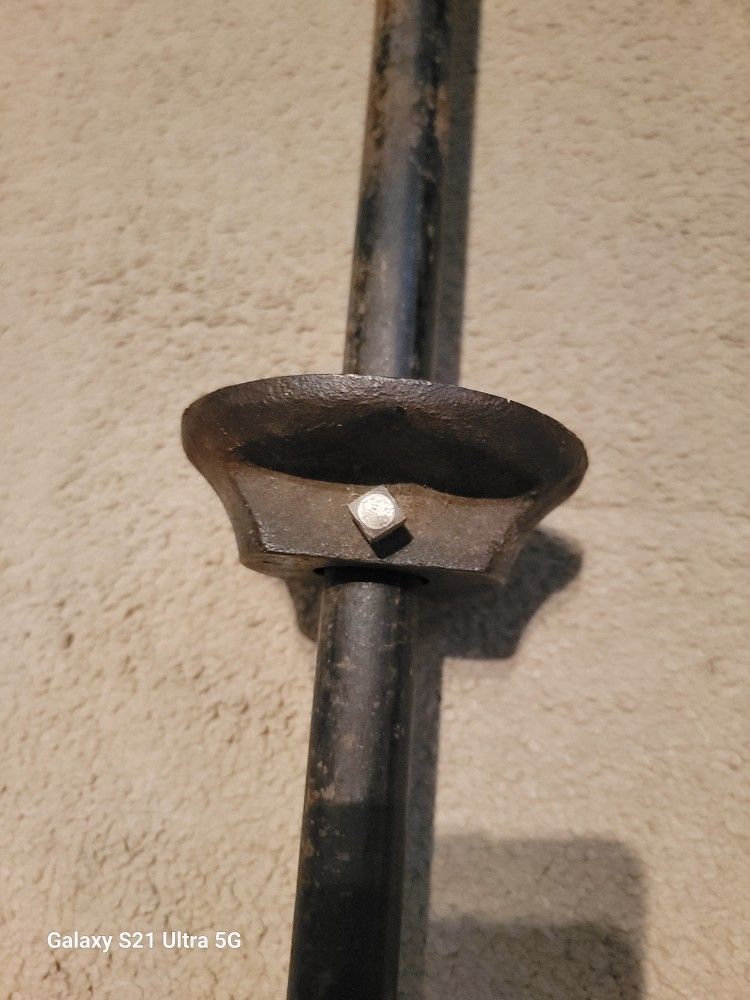 Old School Straight Barbell 