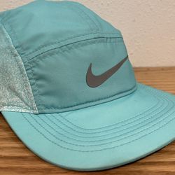Nike AW84 Snowfall Blue 5 Panel Dri-Fit Cap Hat