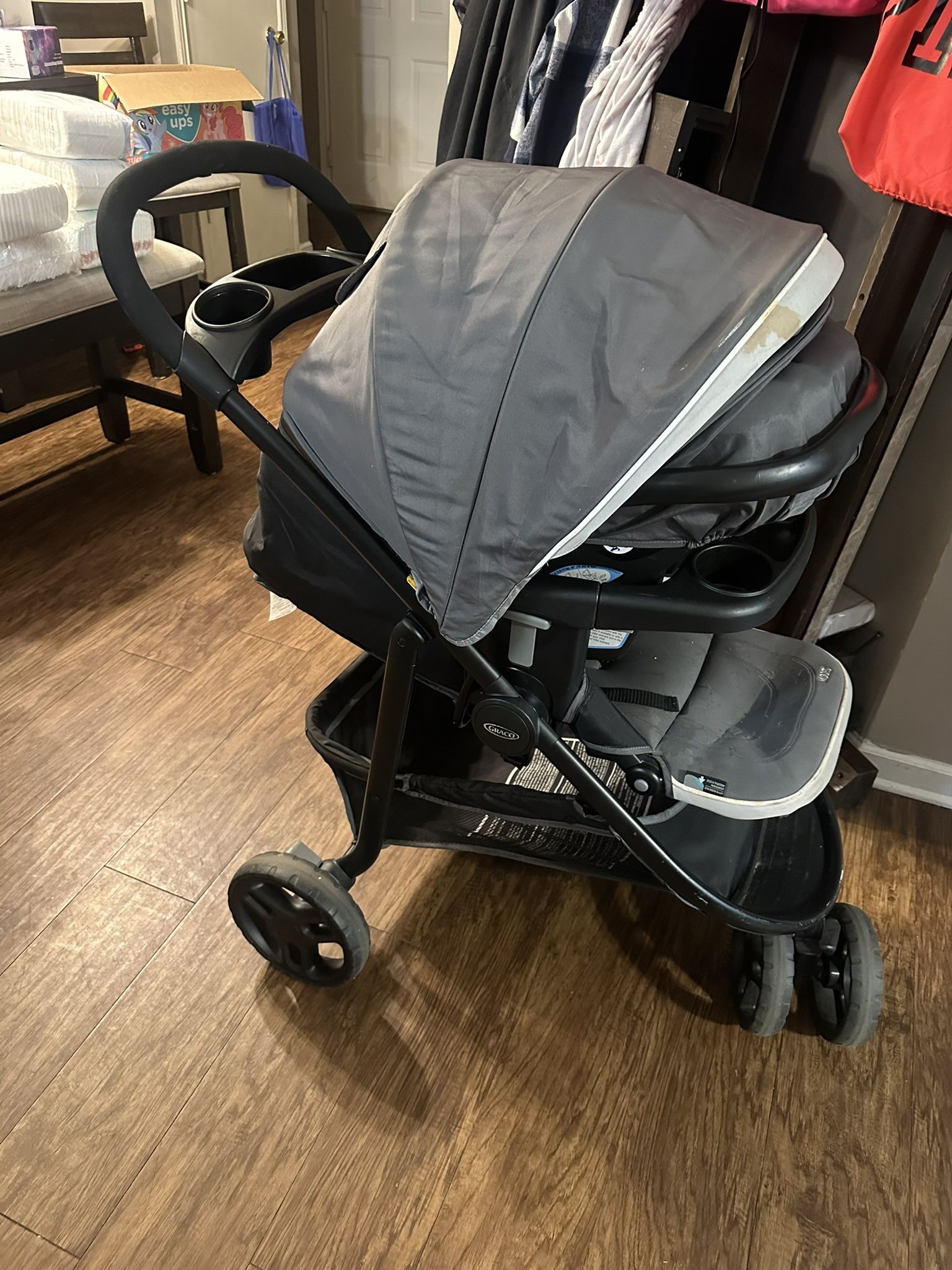Graco Car Seat, Base, And Stroller!!!