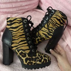 Cheetah Boots
