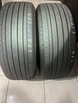 265/65/18. Two used Michelin tires great tread
