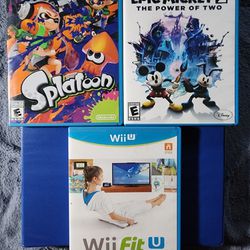 Nintendo Wii U Games. $20 For All 3. Firm