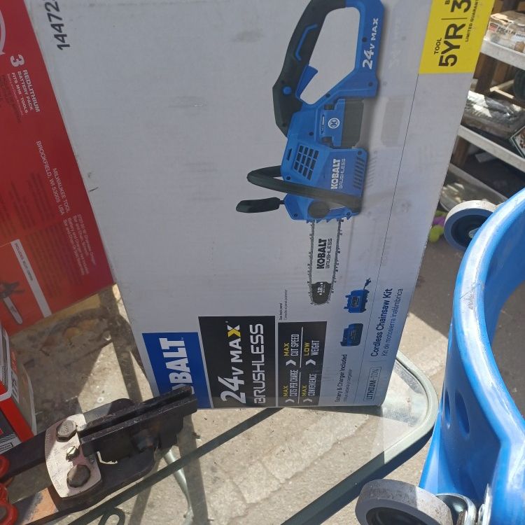 Kobalt outlet 24v chainsaw