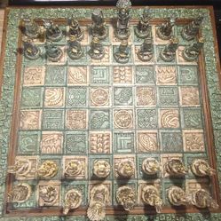 Aztec Chess Set 