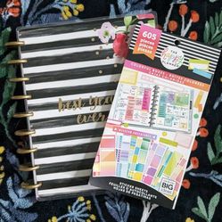 Happy Planner And Sticker Book