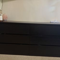 IKEA MALM DRESSER & FULL SZIE BED W MATTRESS