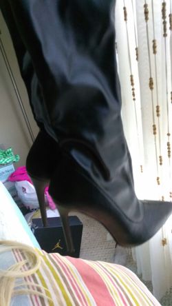 Thigh high boots