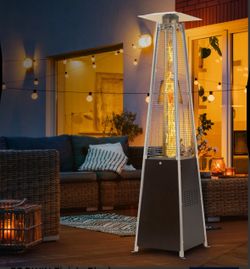 480000 BTU pyramid heater, suitable for outdoors and home or commercial use