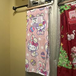 Hello Kitty Easter Blanket 