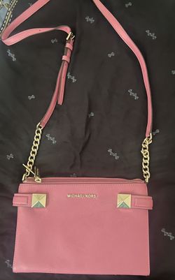 Michael Kors Pink Leather Crossbody – New Without Tags