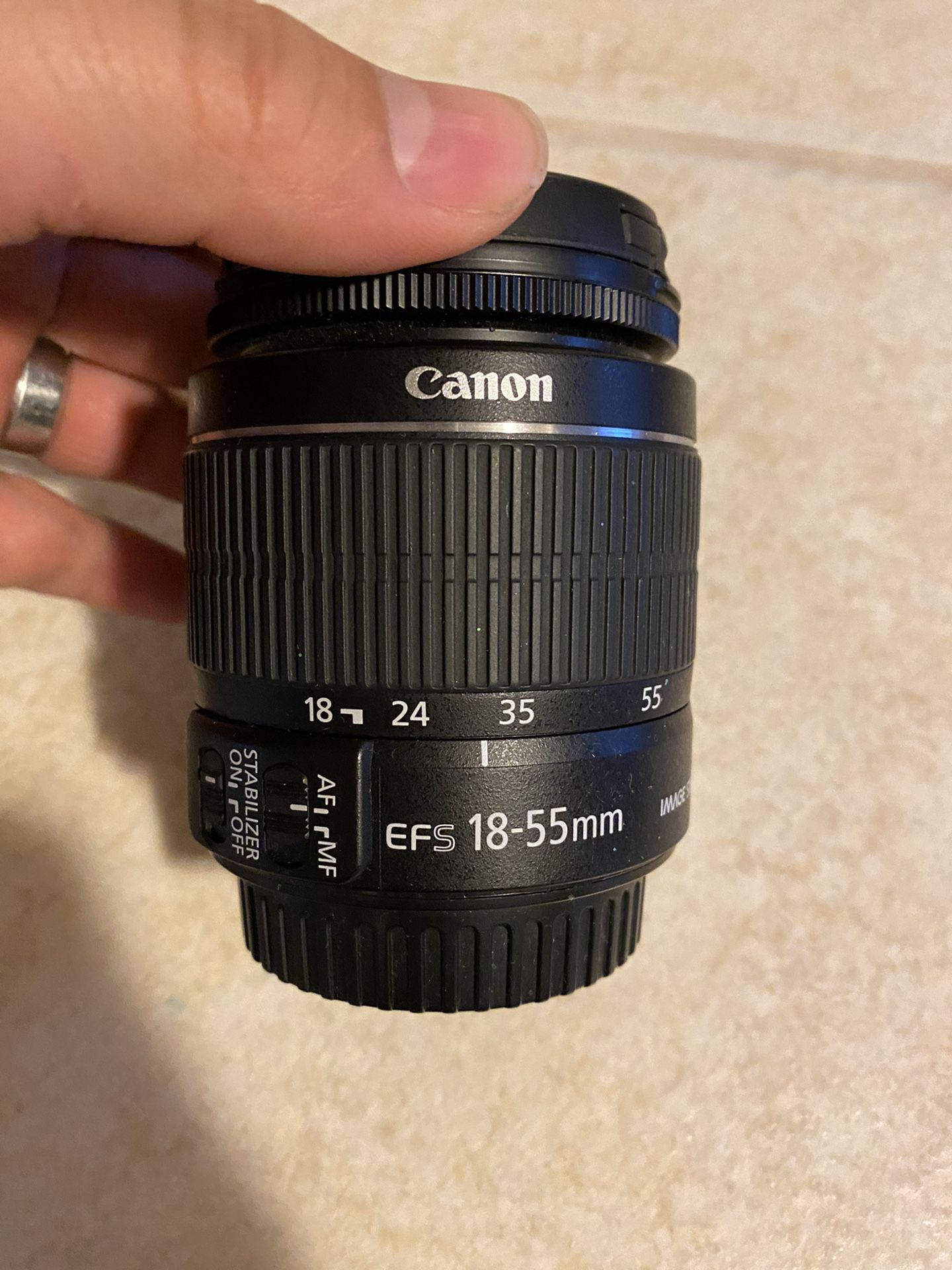 Canon 18-55 mm lens