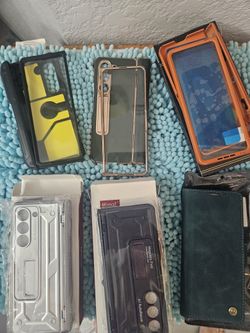 Cases(7) For Samsung Fold5 Some With Built-in Screen Protector