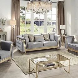 Ashton 3pcs Living Room Set - Financing $39 Down
